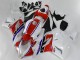 Lojas Kits Carenagem Moto Honda CBR600RR 2009-2012 - Branco Vermelho Azul