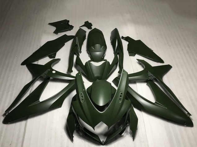 Lojas Carenagens Moto Suzuki GSXR 600 / GSXR 750 2008-2010 - Verde Fosco