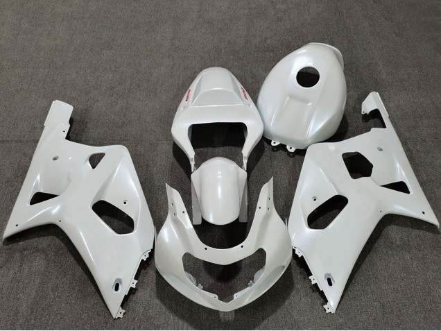 Lojas Carenagens Moto Suzuki GSXR 600 / GSXR 750 2001-2003 - Branco Pérola