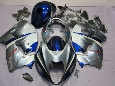 Lojas Carenagem Moto Suzuki GSXR 1300 1996-2007 - Prata Azul