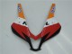 Lojas Kit Carenagem Moto Completa Honda CBR600RR 2009-2012 - Laranja Branco Vermelho Preto Brilhante Repsol