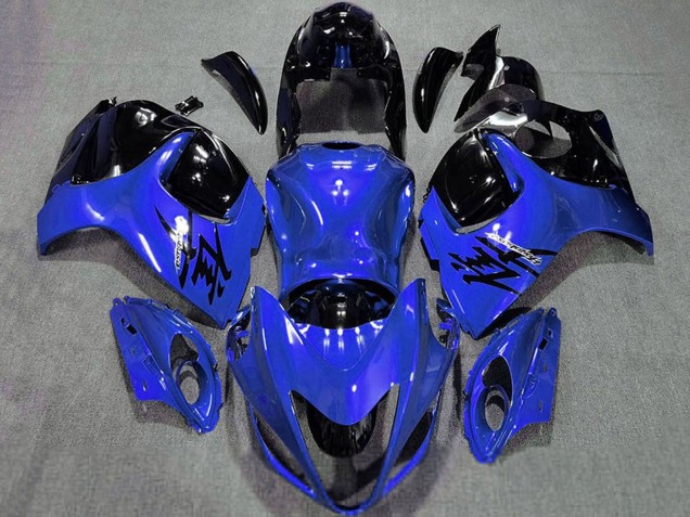 Lojas Carenagens Moto Suzuki GSXR 1300 2008-2020 - Azul Brilhante Preto