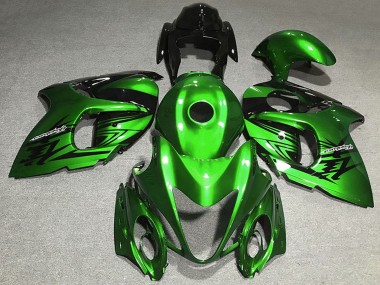Lojas Carenagem Moto Suzuki GSXR 1300 2008-2020 - Verde Brilhante Preto