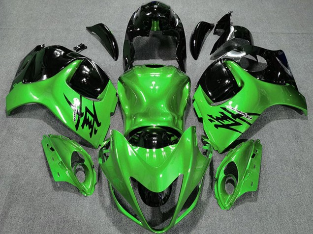 Lojas Carenagens Moto Suzuki GSXR 1300 2008-2020 - Verde Brilhante Preto