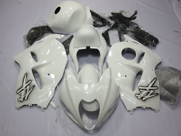 Lojas Carenagens Moto Suzuki GSXR 1300 1996-2007 - Branco Brilhante