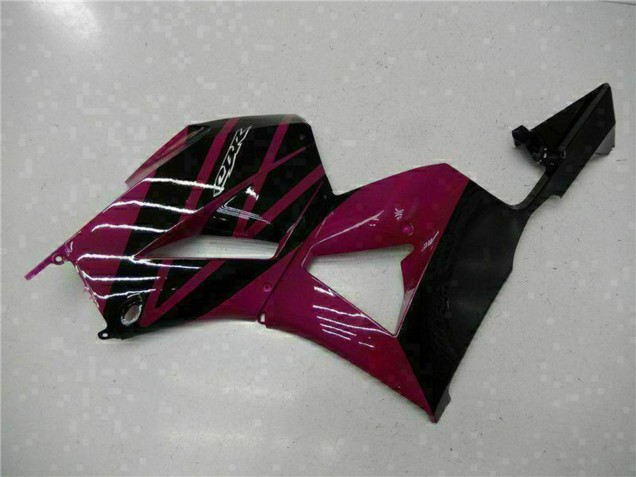 Lojas Carenagens Moto Honda CBR600RR 2013-2023 - Roxo Preto Brilhante
