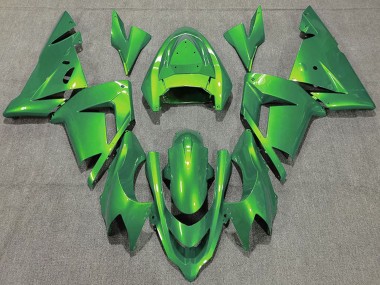 Lojas Carenagens Moto Kawasaki ZX10R 2004-2005 - Verde Brilhante