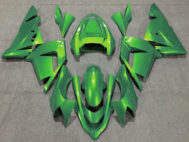 Lojas Carenagens Moto Kawasaki ZX10R 2004-2005 - Verde Brilhante