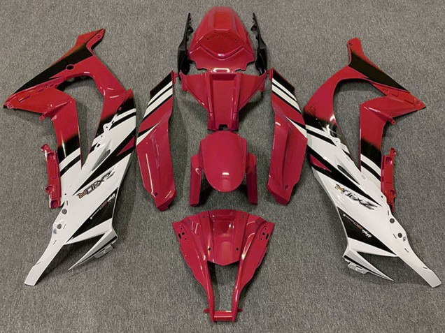 Lojas Carenagens Moto Kawasaki ZX10R 2011-2015 - Vermelho Castanho Branco Preto