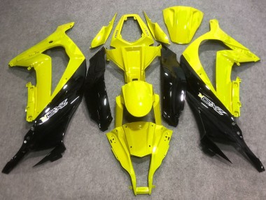 Lojas Carenagens Moto Kawasaki ZX10R 2016-2020 - Amarelo Preto Brilhante
