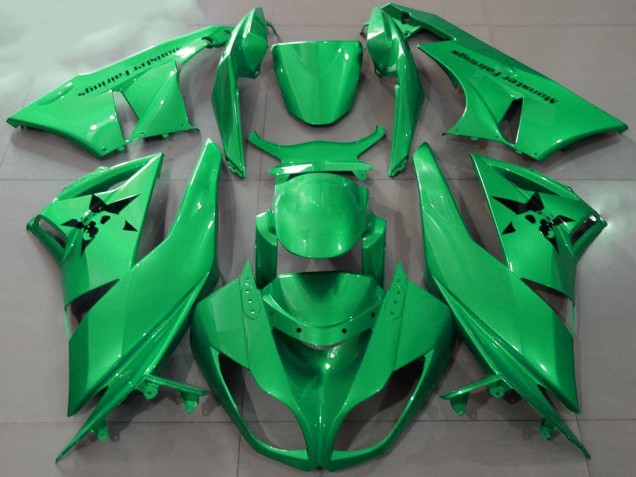 Lojas Carenagens Moto Kawasaki ZX6R 2009-2012 - Verde