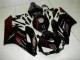 Lojas Carenagens Moto Honda CBR1000RR 2004-2005 - Preto Brilhante Vermelho Chama