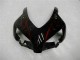 Lojas Carenagens Moto Honda CBR1000RR 2004-2005 - Preto Brilhante Vermelho Chama