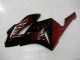 Lojas Carenagens Moto Honda CBR1000RR 2004-2005 - Preto Brilhante Vermelho Chama