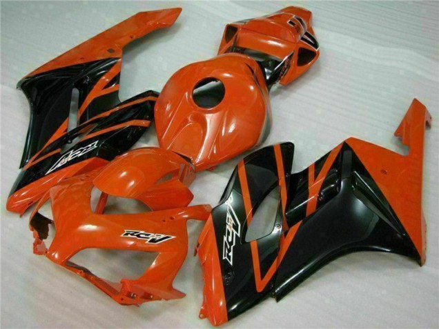 Lojas Carenagens Moto Honda CBR1000RR 2004-2005 - Laranja Preto Brilhante