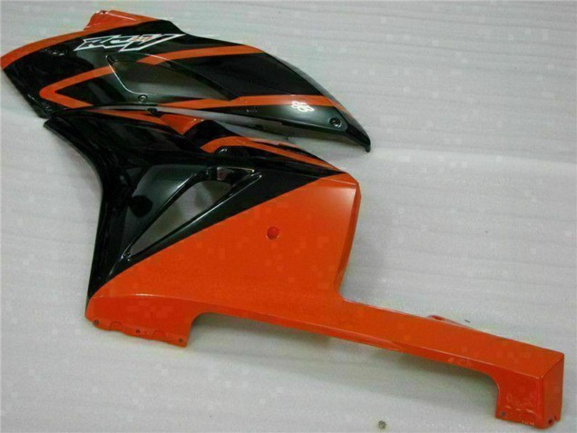 Lojas Carenagens Moto Honda CBR1000RR 2004-2005 - Laranja Preto Brilhante