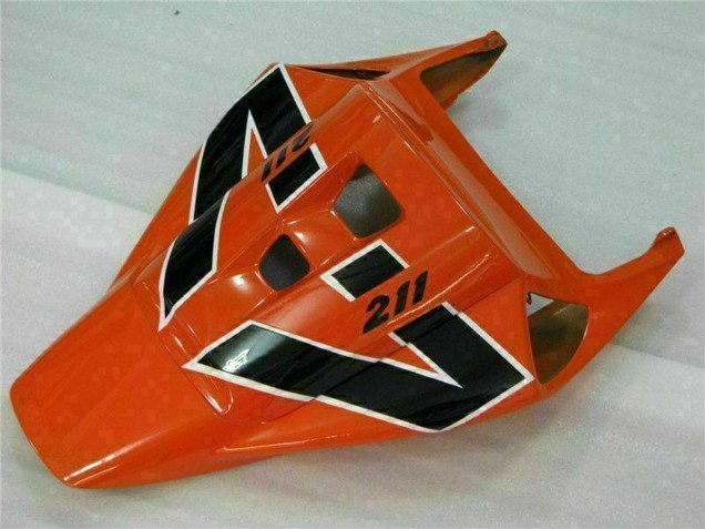 Lojas Carenagens Moto Honda CBR1000RR 2004-2005 - Laranja Preto Brilhante