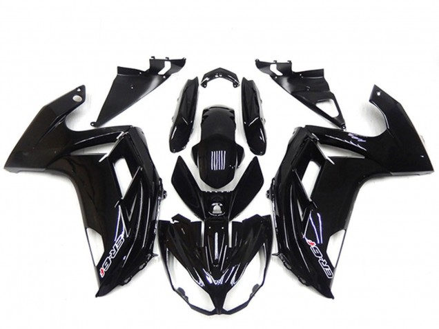 Lojas Carenagens Moto Kawasaki Ninja ER6F 2012-2014 - Preto Brilhante