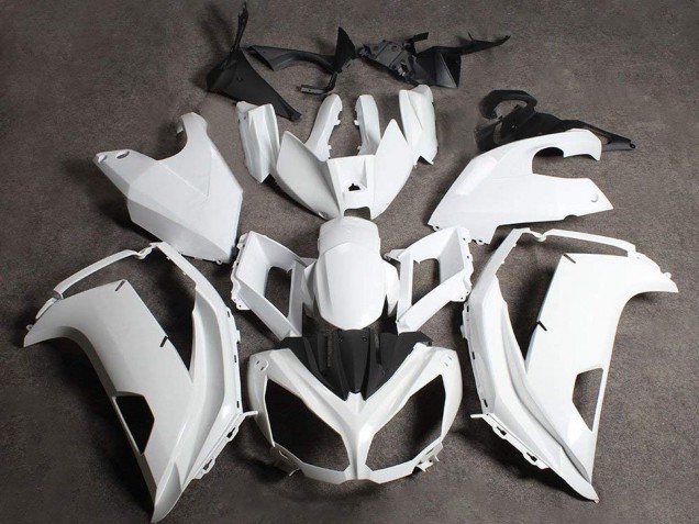 Lojas Carenagens Moto Kawasaki Ninja 650R 2009-2011 - Branco