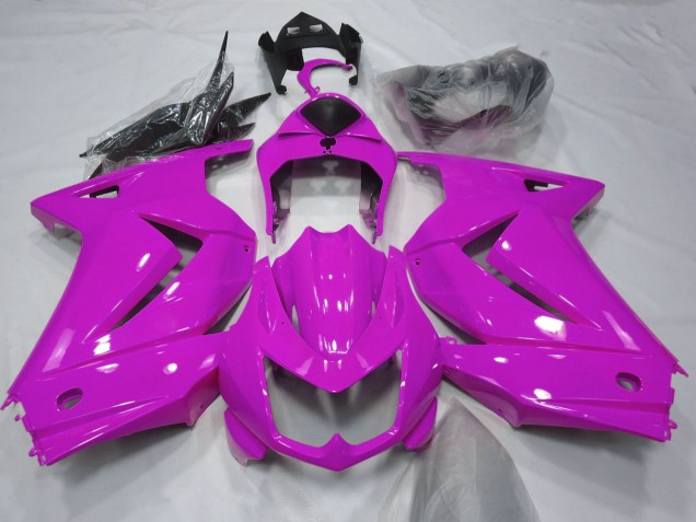 Lojas Carenagens Moto Kawasaki Ninja 250 2008-2012 - Rosa