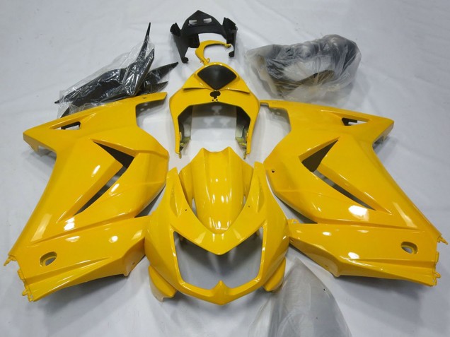 Lojas Carenagens Moto Kawasaki Ninja 250 2008-2012 - Amarelo