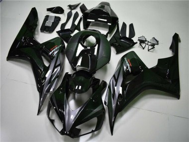 Lojas Carenagens Moto Honda CBR1000RR 2004-2005 - Preto Brilhante Cinzento