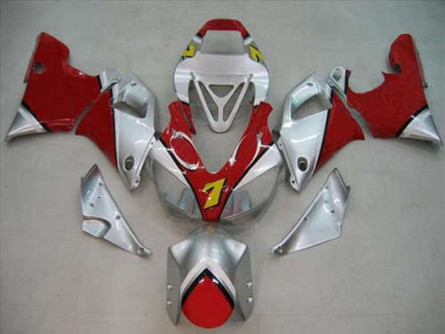 Lojas Carenagens Moto Yamaha R1 1998-1999 - Prata Vermelho Amarelo 7