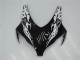 Lojas Carenagens ABS Honda CBR1000RR 2008-2011 - Branco Preto Brilhante