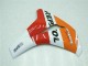 Lojas Carenagens Moto Honda CBR1000RR 2008-2011 - Laranja Branco Vermelho Preto Repsol