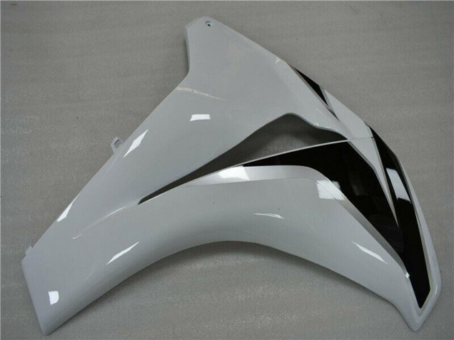 Lojas Carenagem Moto Honda CBR1000RR 2008-2011 - Branco Preto Brilhante
