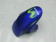 Lojas Carenagens Moto Honda CBR1000RR 2008-2011 - Azul Amarelo Verde MoviStar Castrol