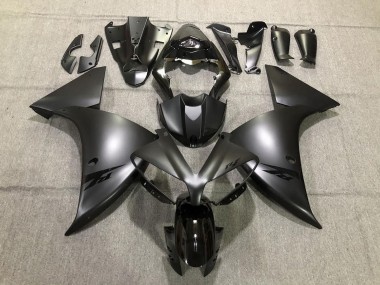 Lojas Carenagens Moto Yamaha R1 2012-2014 - Preto Brilhante Preto Fosco