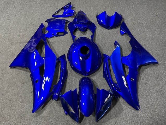 Lojas Carenagens Moto Yamaha R6 2008-2016 - Azul