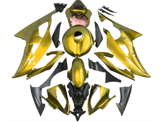 Lojas Carenagens Moto Yamaha R6 2008-2016 - Amarelo
