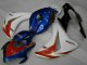Lojas Kit Carenagens Moto Honda CBR1000RR 2008-2011 - Branco Vermelho Azul HRC