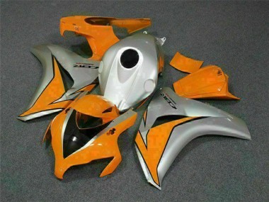 Lojas Carenagens Moto Honda CBR1000RR 2008-2011 - Prata Laranja