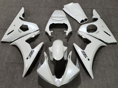 Lojas Carenagens Moto Yamaha R6 2005 - Branco Pérola