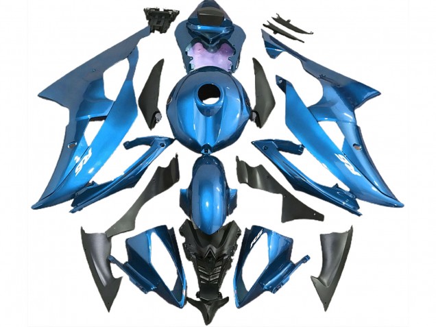 Lojas Carenagens Moto Yamaha R6 2008-2016 - Azul Celeste