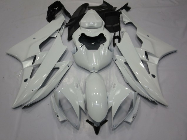 Lojas Carenagens Moto Yamaha R6 2006-2007 - Branco Brilhante