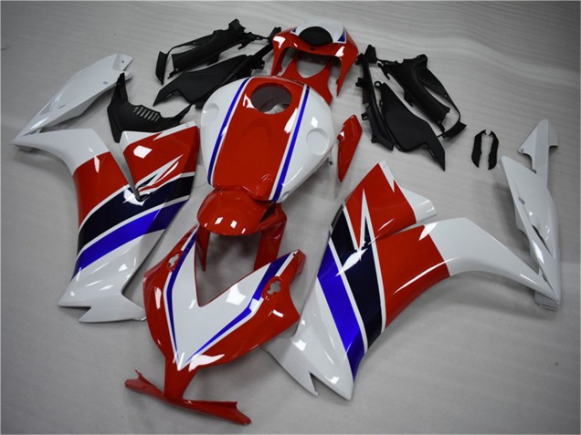 Lojas Carenagem Moto Honda CBR1000RR 2012-2016 - Branco Vermelho Azul