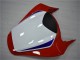 Lojas Carenagem Moto Honda CBR1000RR 2012-2016 - Branco Vermelho Azul