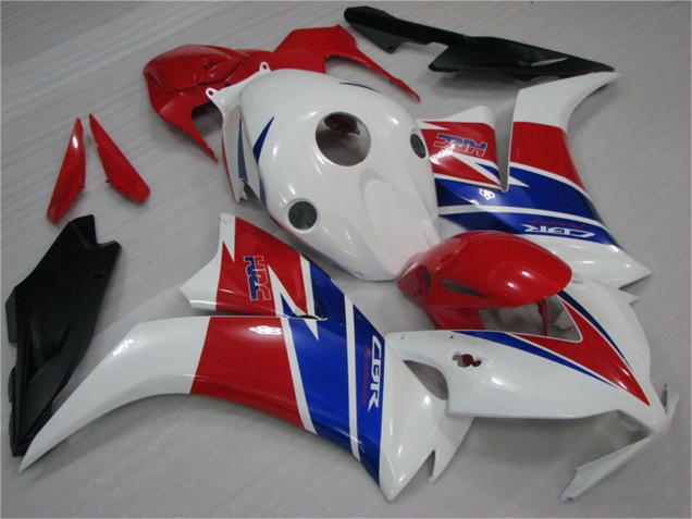 Lojas Carenagens Moto Honda CBR1000RR 2012-2016 - Branco Vermelho Azul Preto Fosco