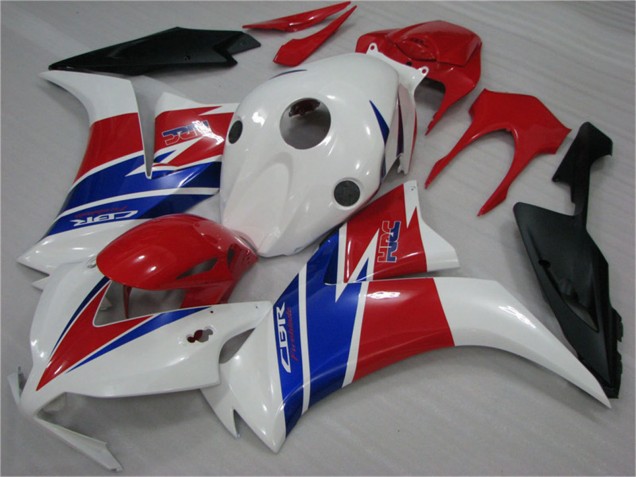 Lojas Carenagens Moto Honda CBR1000RR 2012-2016 - Branco Vermelho Azul Preto Fosco