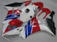 Lojas Carenagens Moto Honda CBR1000RR 2012-2016 - Branco Vermelho Azul Preto Fosco