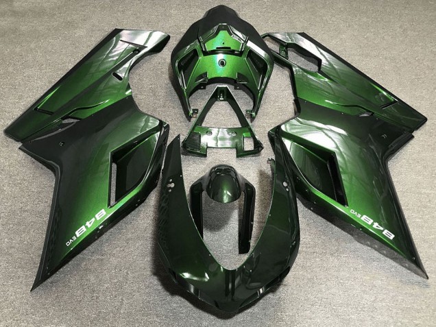 Lojas Carenagens Moto Ducati 848 2007-2014 - Verde