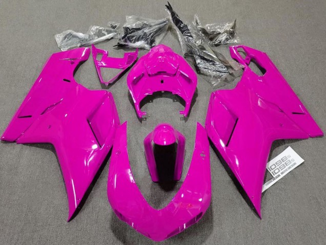 Lojas Carenagens Moto Ducati 1098 2007-2014 - Rosa Brilhante Plano