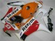 Lojas Carenagem Moto Honda CBR1000RR 2012-2016 - Branco Laranja Vermelho Preto Brilhante HRC Repsol 93