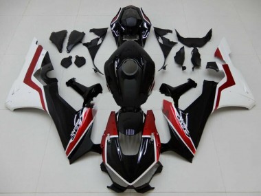 Lojas Carenagem Moto Honda CBR1000RR 2017-2023 - Branco Vermelho Preto Brilhante