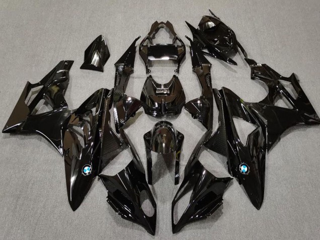 Lojas Carenagens Moto BMW S1000RR 2009-2014 - Preto Brilhante