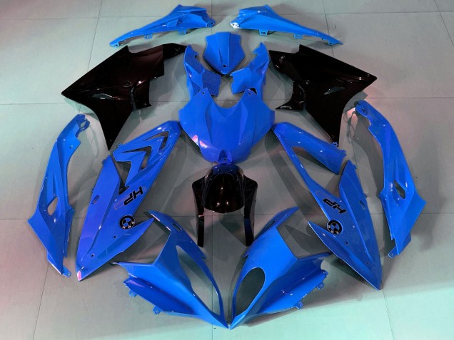 Lojas Carenagens Moto BMW S1000RR 2009-2014 - Azul Preto Brilhante